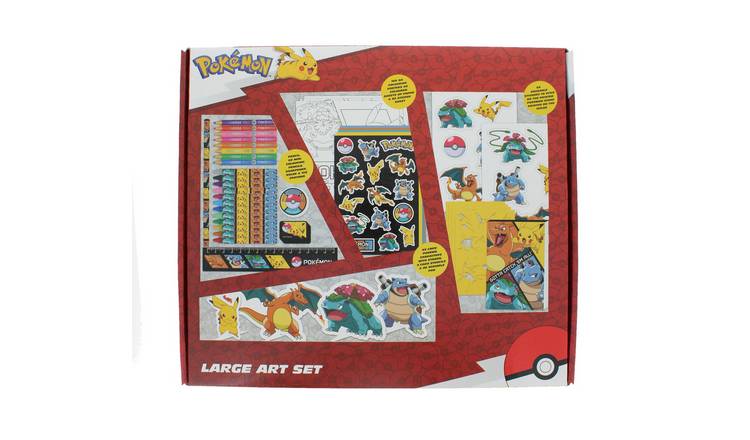 Buy Pokemon Large Art Set, Drawing and painting toys