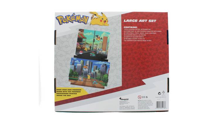 Buy Pokemon Large Art Set, Drawing and painting toys