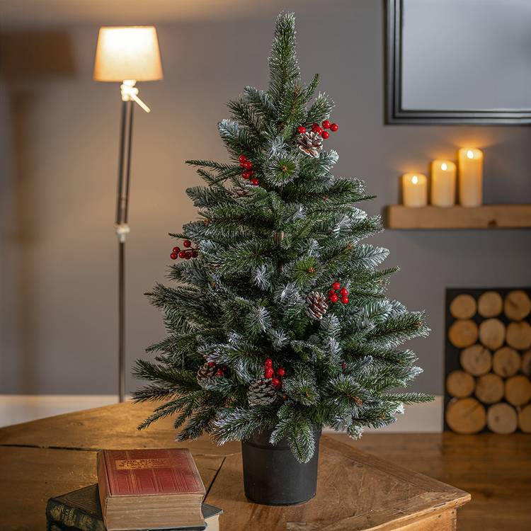Premier Decorations 3ft New Jersey Spruce Christmas Tree 0