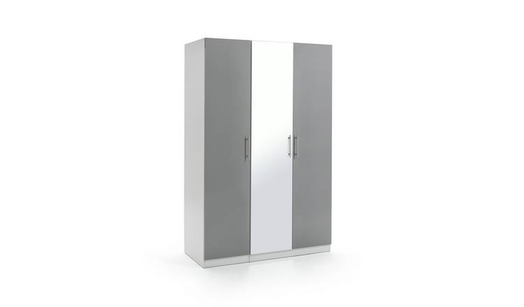 Grey deals wardrobe argos