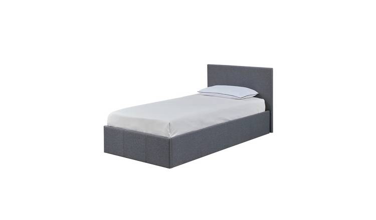 Buy Argos Home Heathdon Single Ottoman Fabric Bed Charcoal Bed Frames Argos