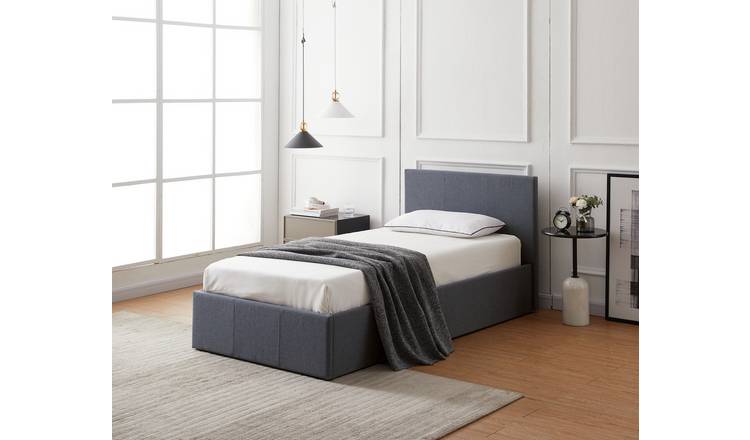 Argos Home Heathdon Single Ottoman Bed Frame - Grey