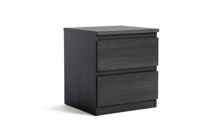 Black on sale bedside drawers