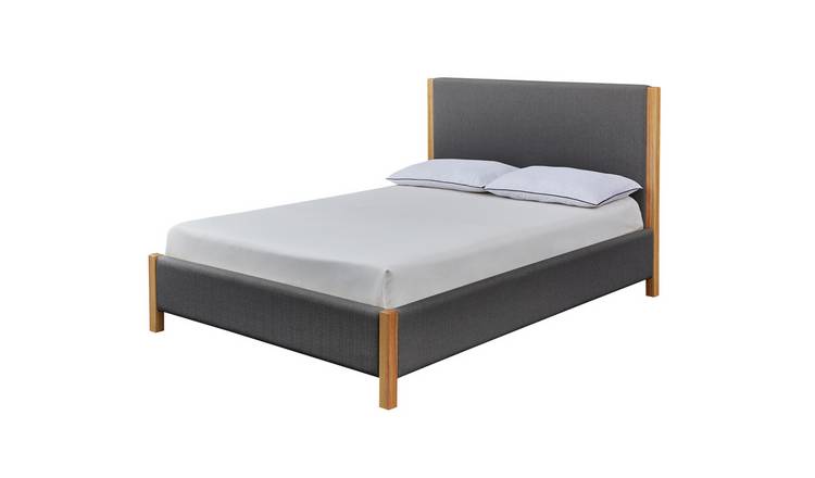 Habitat Rafa Kingsize Fabric Bed Frame - Charcoal