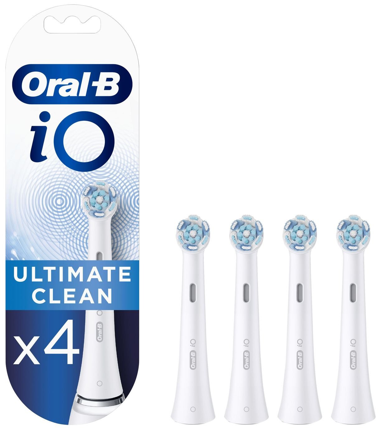 Oral-B iO White Electric Toothbrush Heads - 4 Pack