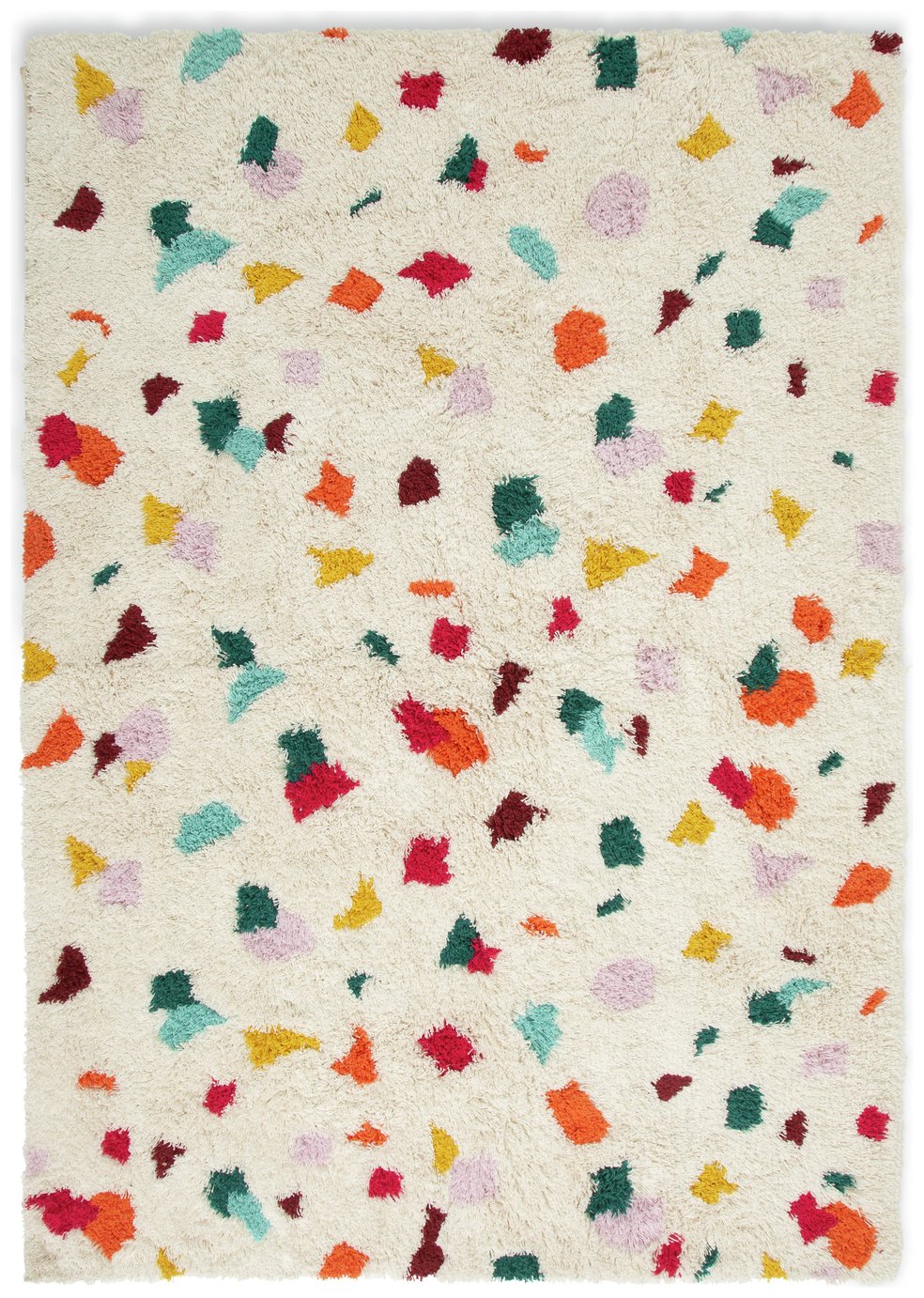 Habitat Terrazzo Tufted Rug - Multicoloured - 120x170cm