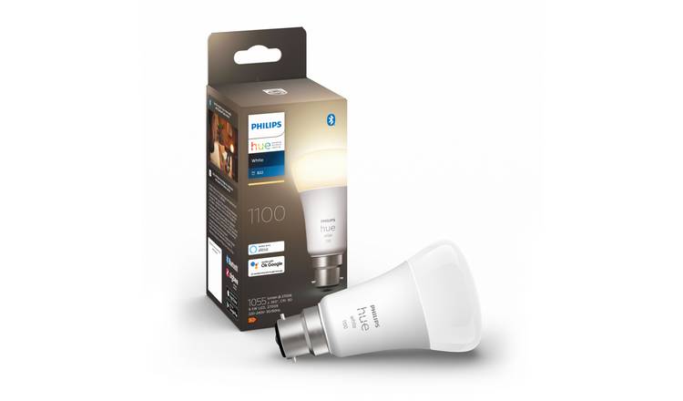 Philips Hue B22 White Smart Bulb With Bluetooth 