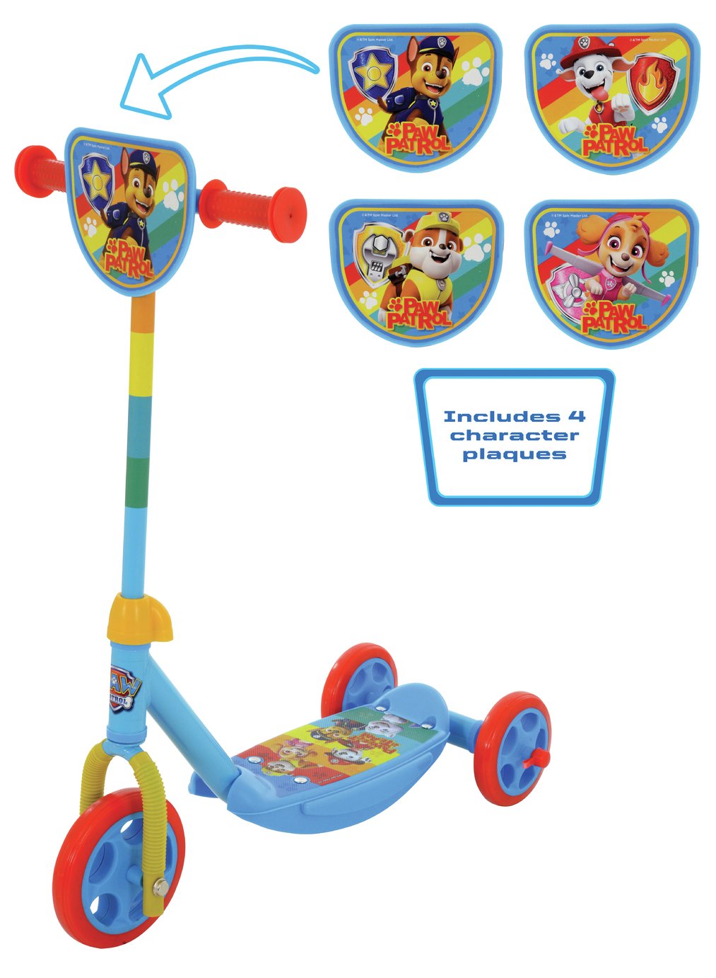 Paw Patrol Switch It Multi Character Tri Scooter review