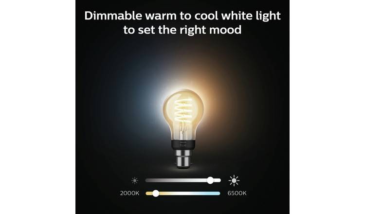 Philips hue b22 on sale white ambiance