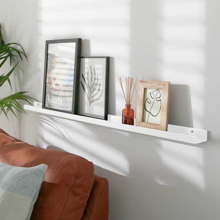 Habitat Jak 120cm Picture Rail - White 0