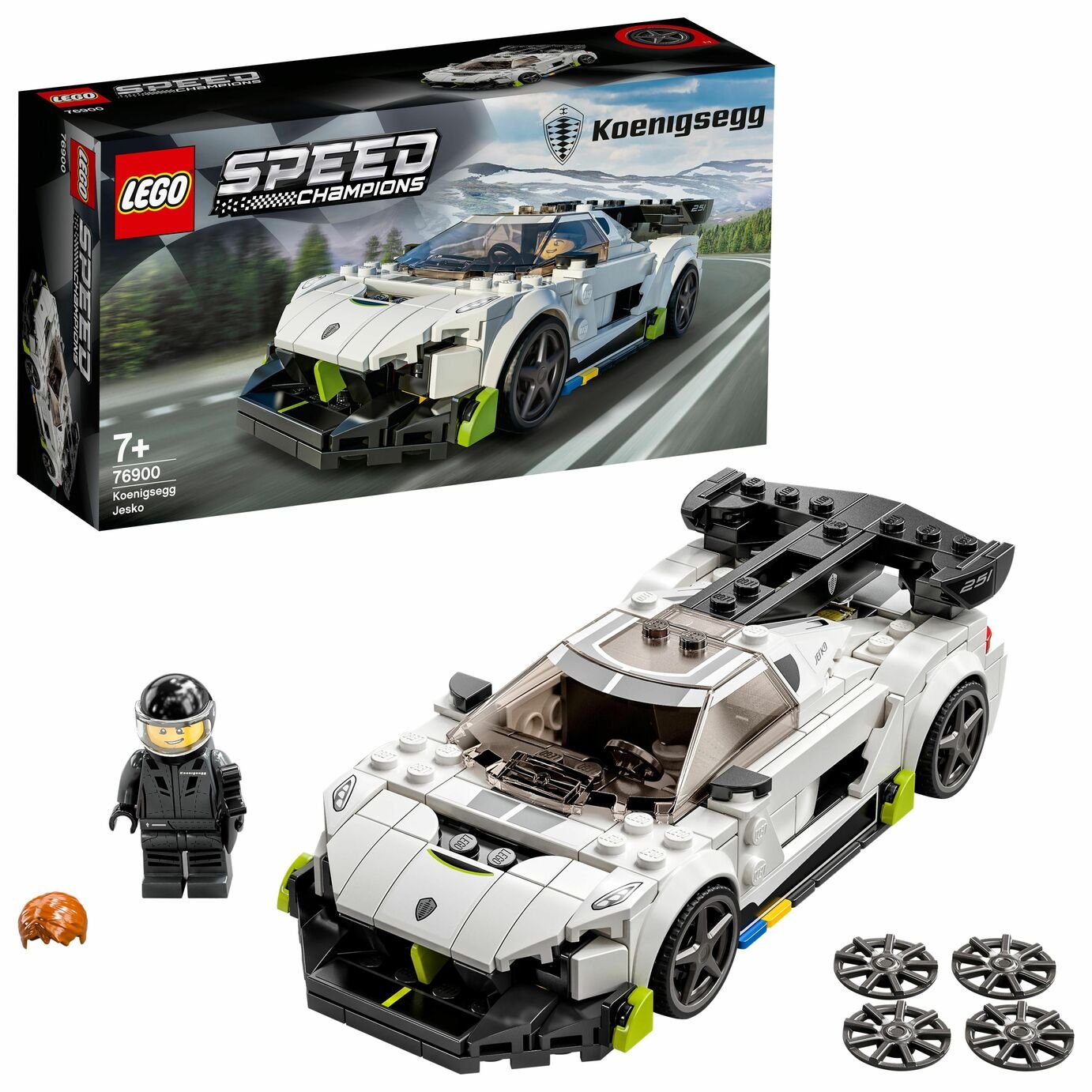 LEGO Speed Champions Koenigsegg Jesko Racing Car Toy 76900