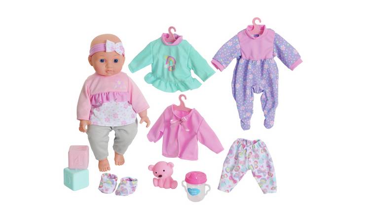 Chad Valley Babies to Love Doll and Fashion Wardrobe