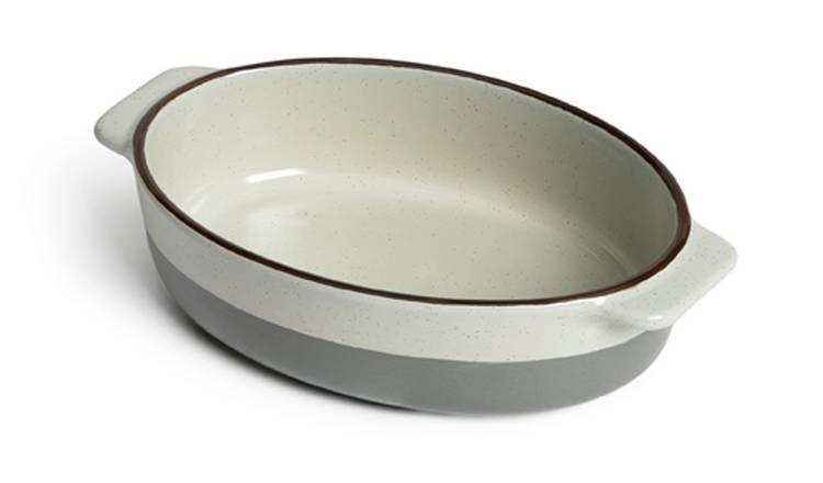 Habitat Speckle Small Ceramic Roaster