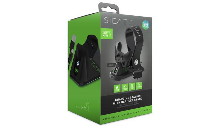 Buy STEALTH Xbox Series X S Charging Dock With Headset Stand