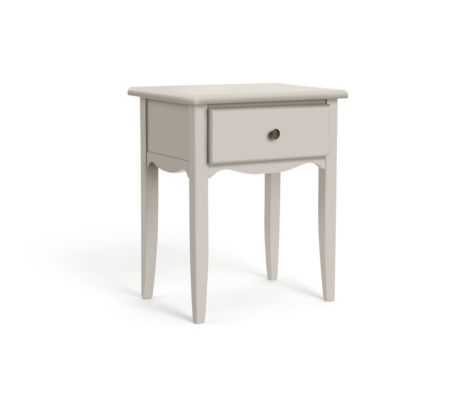 Habitat Margot 1 Drawer Bedside Table - Grey