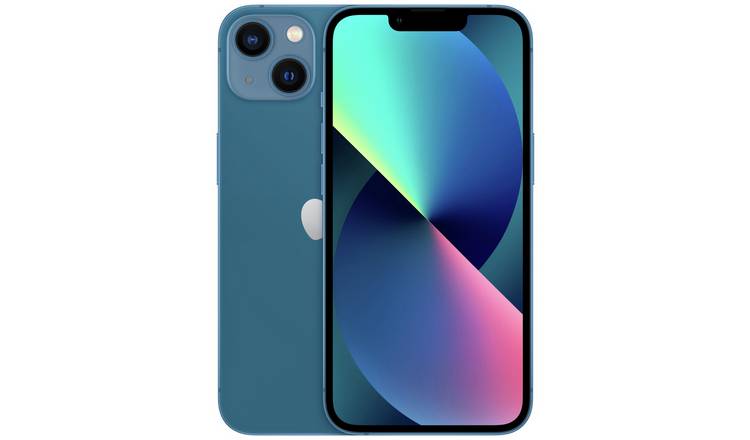 Buy SIM Free iPhone 13 5G 256GB Mobile Phone Blue SIM free phones