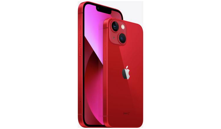 Buy SIM Free iPhone 13 mini 5G 128GB Mobile Phone - Product Red | SIM free  phones | Argos