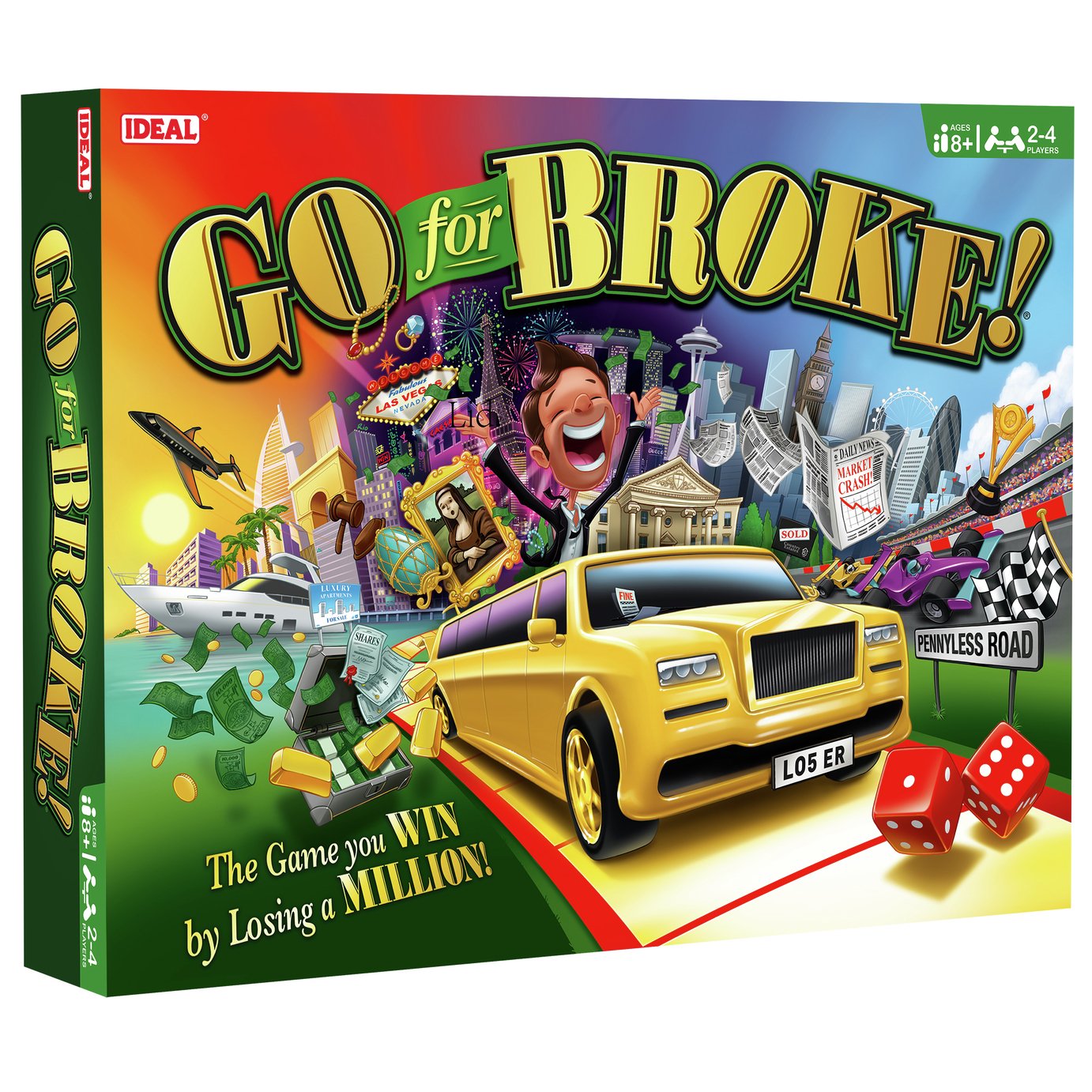 Go For Broke Board Game