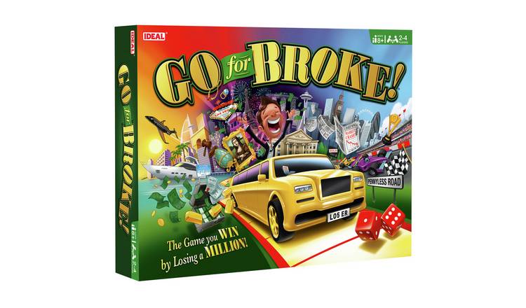 Buy Go For Broke Board Game Board games Argos