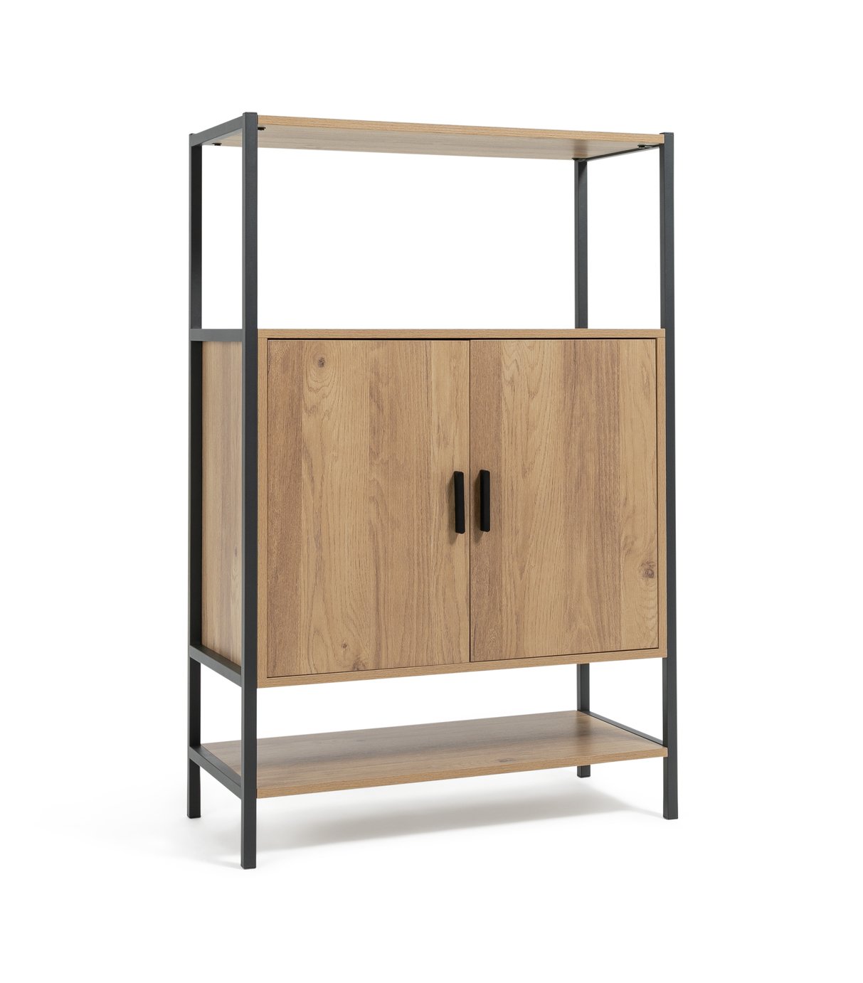 Habitat Loft Living 2 Door Cabinet - Oak