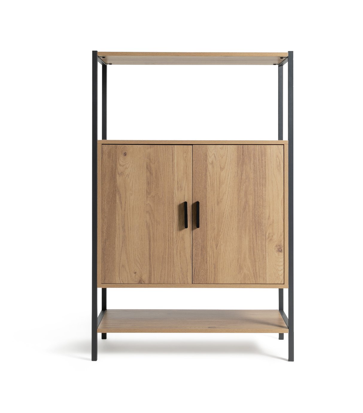Buy Argos Home Loft Living 2 Door Cabinet - Oak | Freestanding