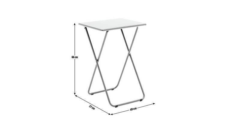 Small fold up on sale table argos