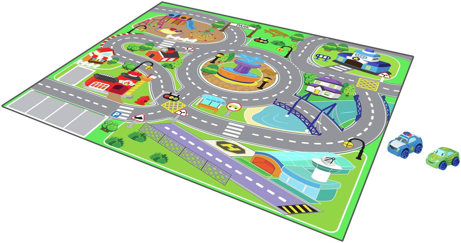 Chad Valley 2 Cars Dual Playmat