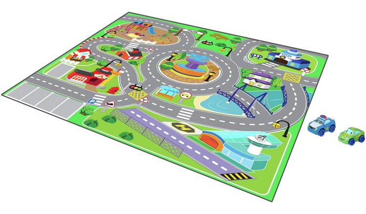 Chad Valley 2 Cars Dual Playmat
