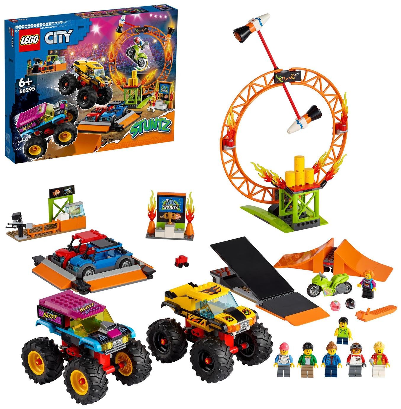 LEGO City Stuntz Stunt Show Arena & Monster Truck Toys 60295 review