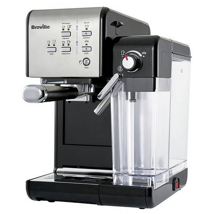 Breville VCF107 One-Touch Espresso Coffee Machine - Black 0