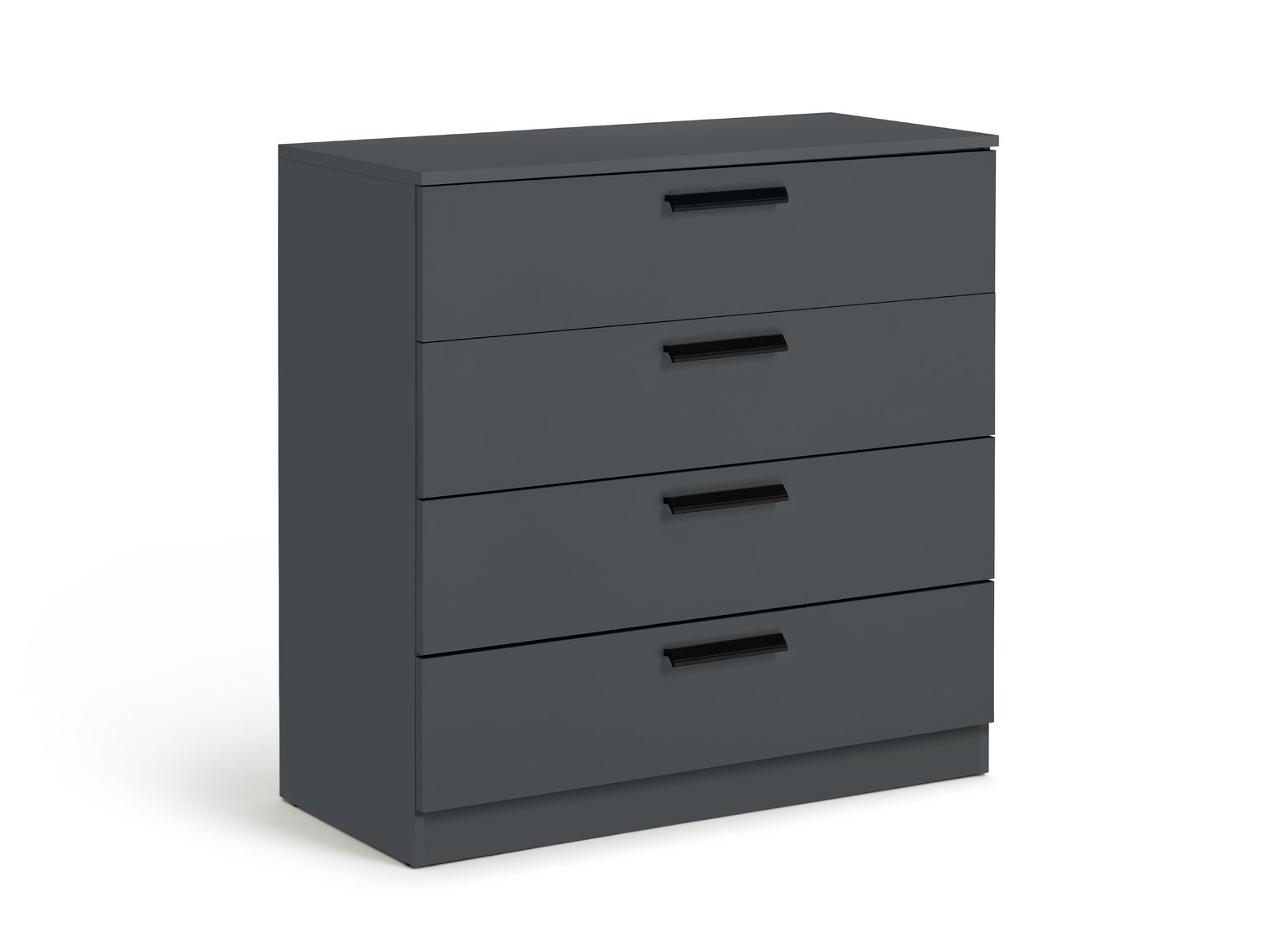 Habitat Munich 4 Drawer Chest - Anthracite