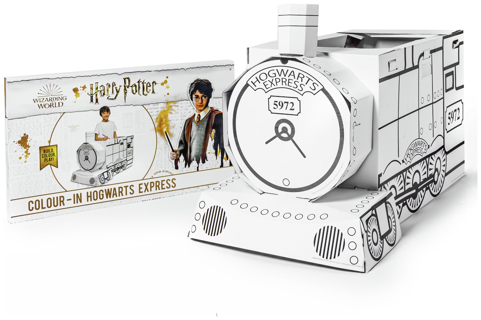 Harry Potter Colour In Hogwarts Express Train
