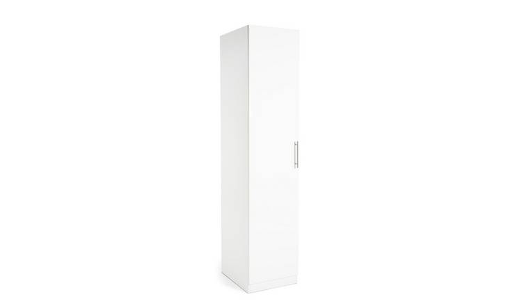 White gloss outlet wardrobe argos