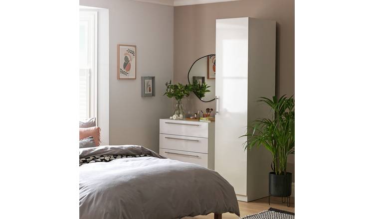 Argos white deals gloss bedroom furniture