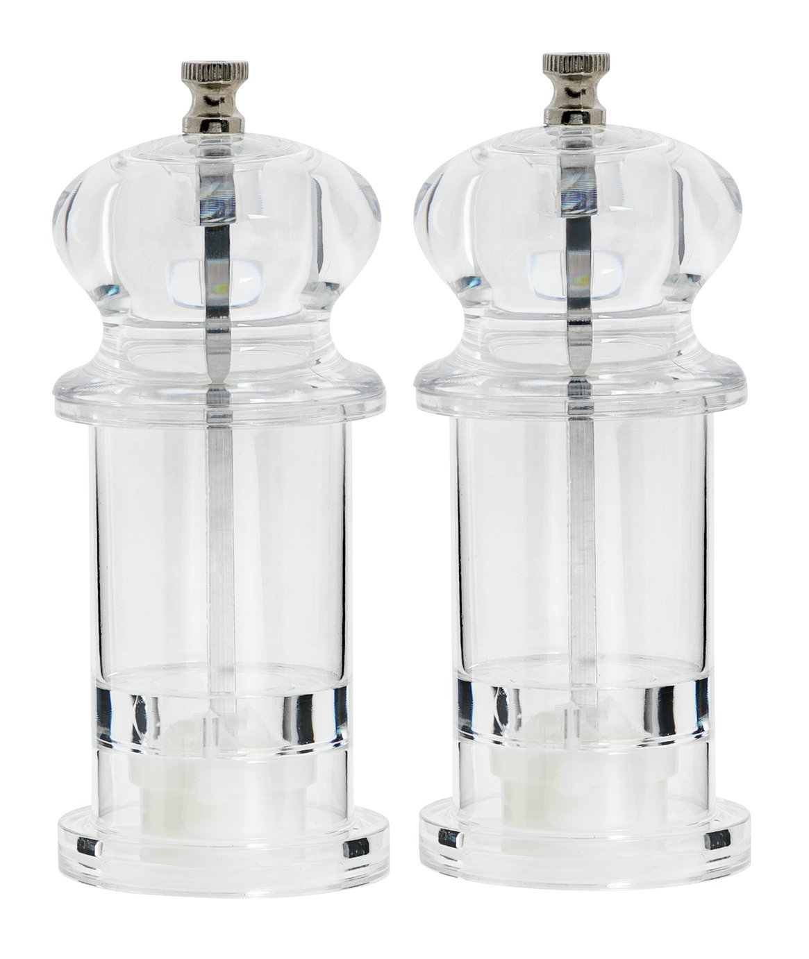 Argos Home Acrylic Salt and Pepper Mill - Clear