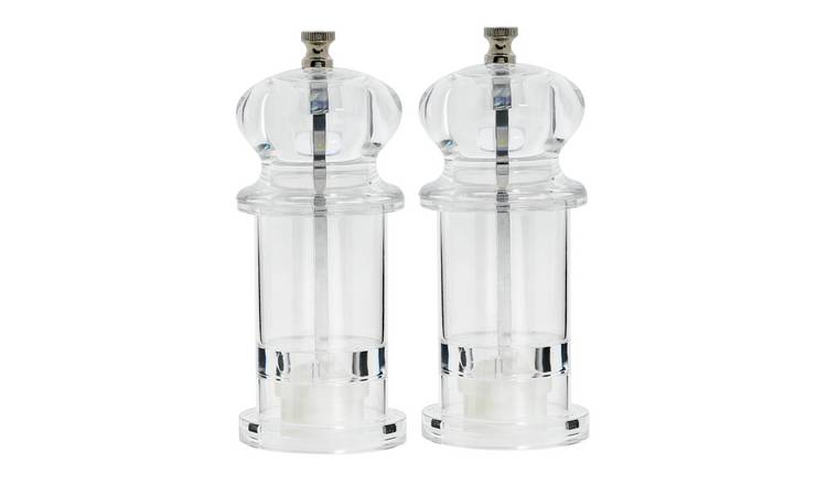 Buy Argos Home Acrylic Salt and Pepper Mill Clear Salt and