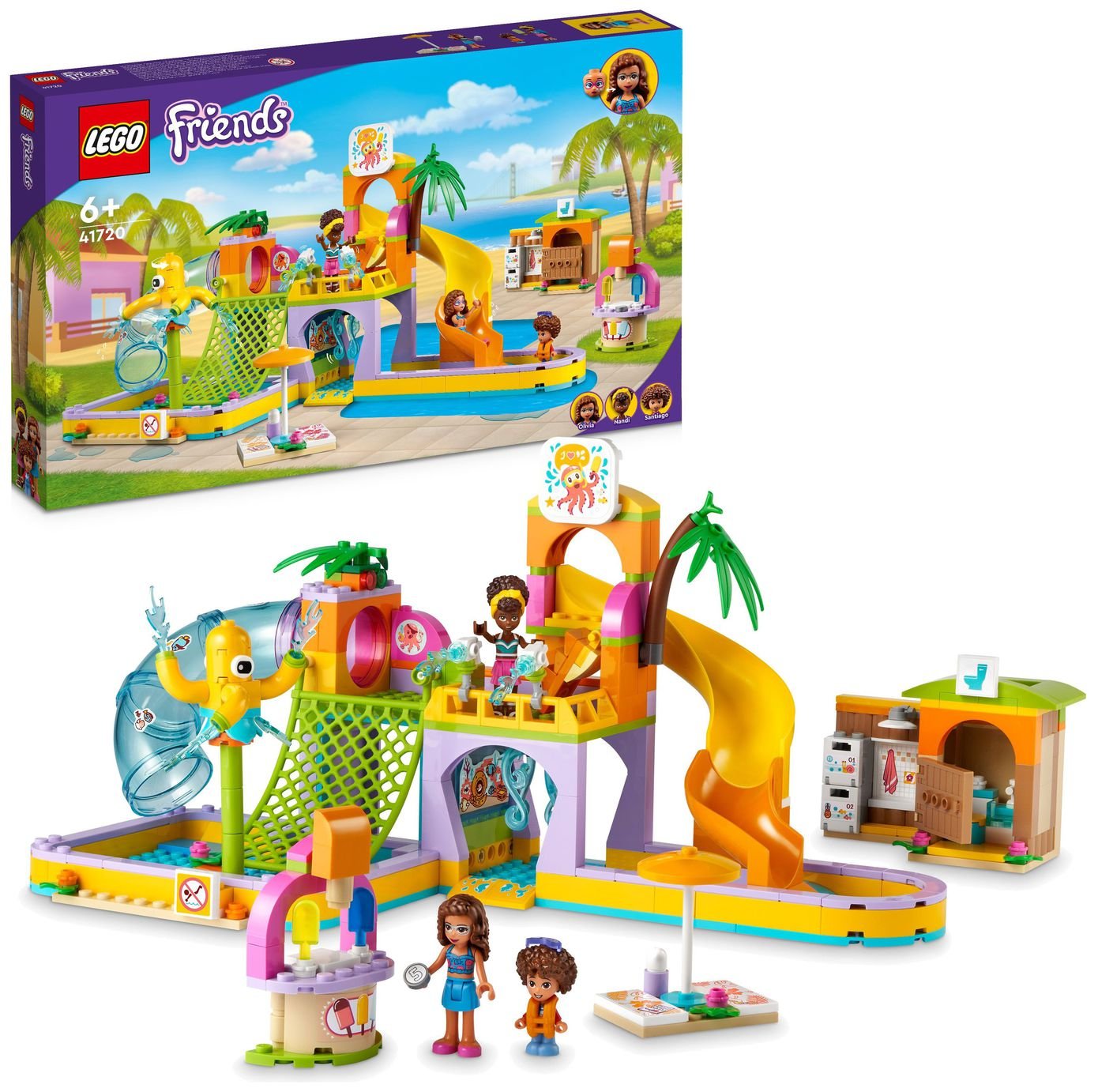 LEGO Friends Water Park Summer Set with Swimming Pool 41720 review