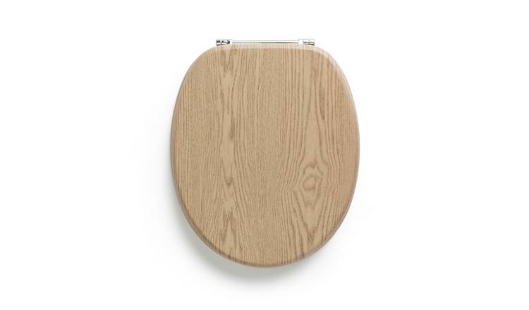 Buy Argos Home Natural Oak Effect Toilet Seat Natural Toilet