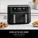 Ninja Foodi MAX Dual Zone Hot Air Fryer [AF400EU] 9.5 L Capacity, 2  Compartments, 6 Functions, Grey Black – Ninjaadium