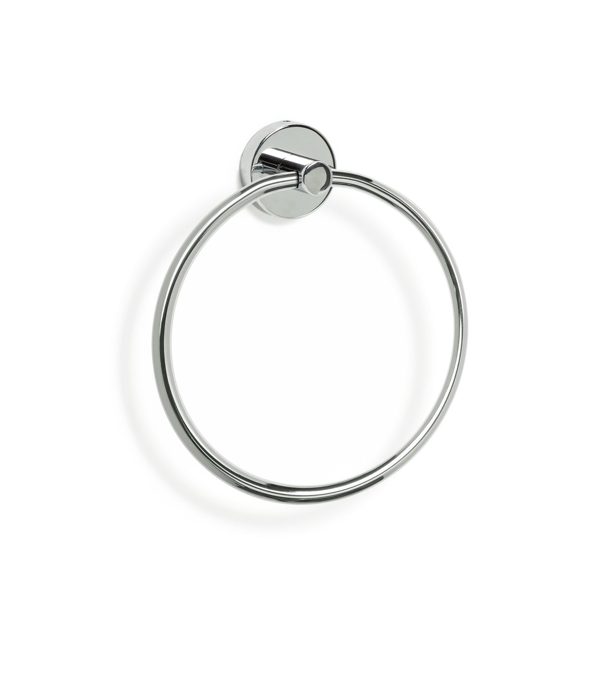 Habitat Wall Mounted Towel Ring - Chrome