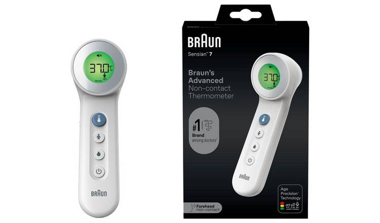 Braun BNT400 No Touch + Touch Thermometer with Age Precision