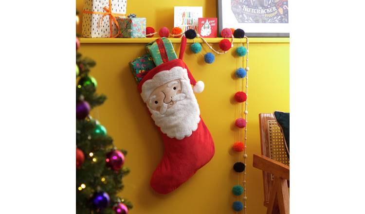 Argos Home Santa Stocking