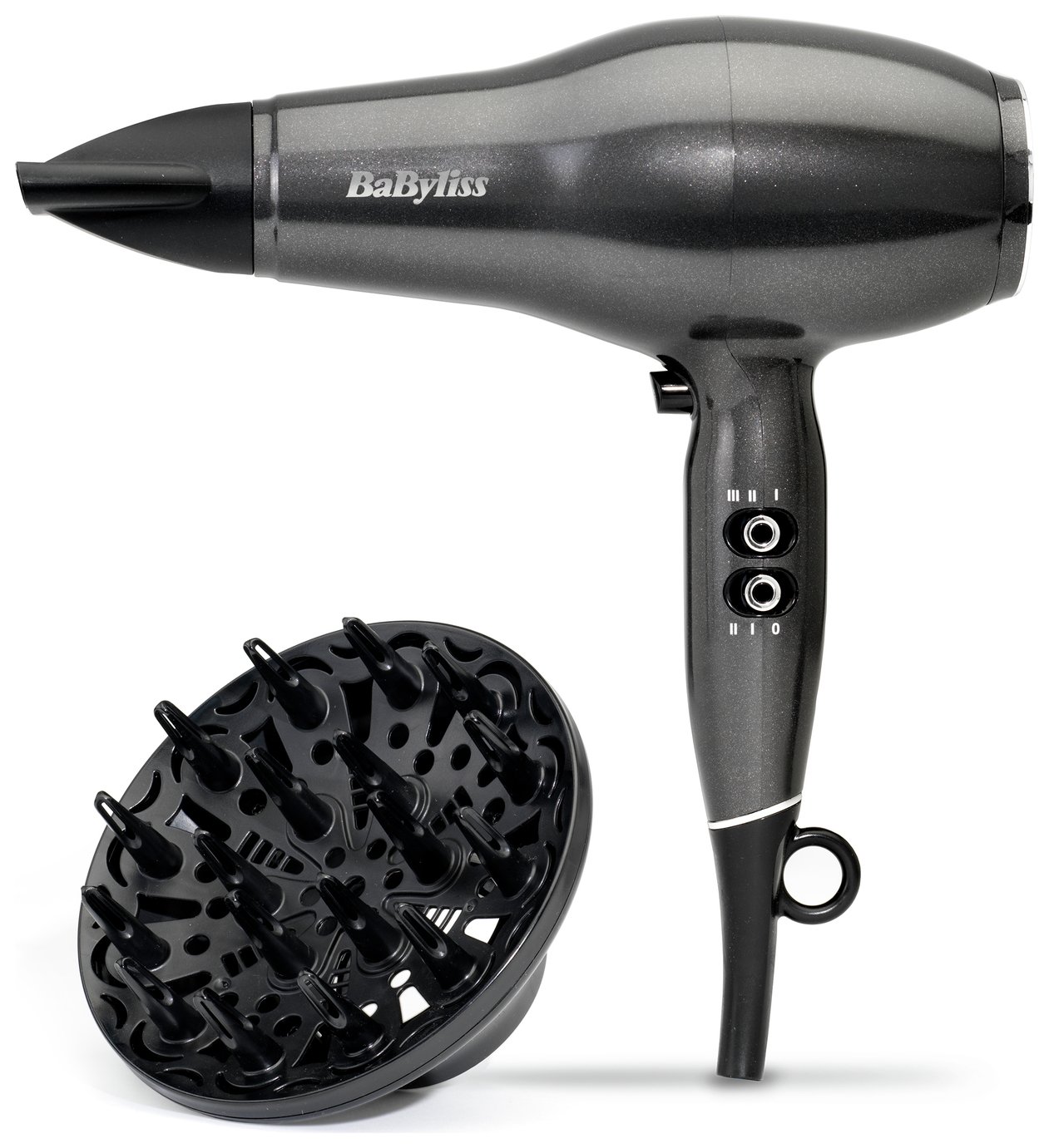 BaByliss Platinum Diamond Hair Dryer with Diffuser