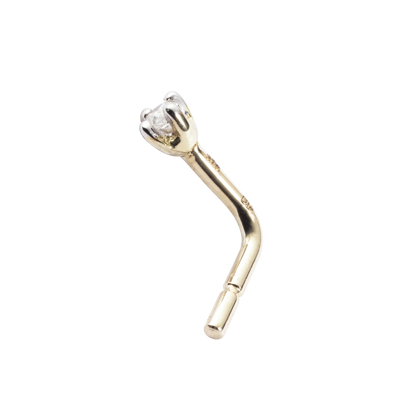 State of Mine 9ct Gold 0.01ct Diamond Nose Studs