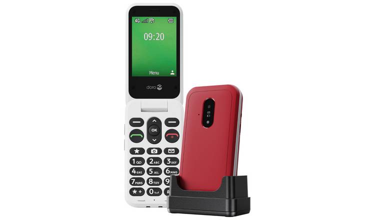 Doro Leva E22 Mobile Phone - Red & White