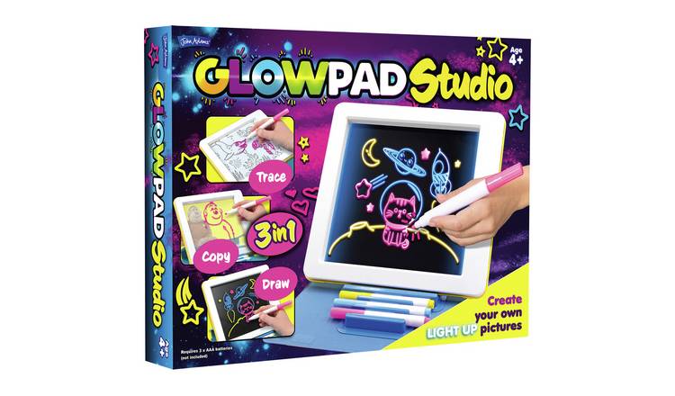 Glow drawing pad online