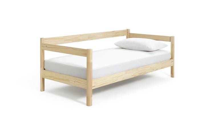 Habitat Odin Single Day Bed Frame With Mattress - Pine