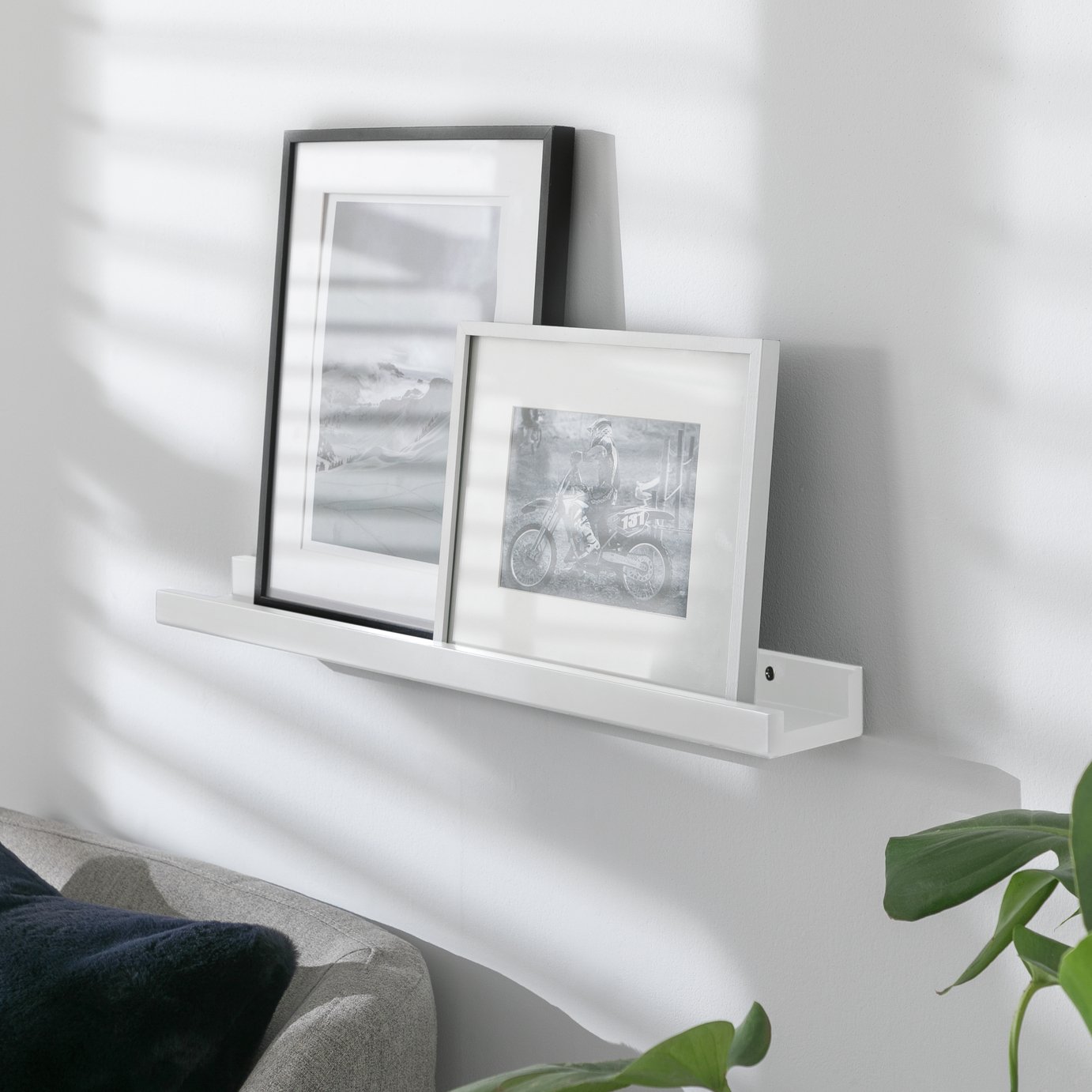 Habitat Jak 60cm Picture Rail - White