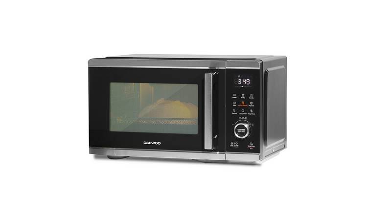 Daewoo 850W Air Fryer Microwave SDA2618GE - Black & Silver