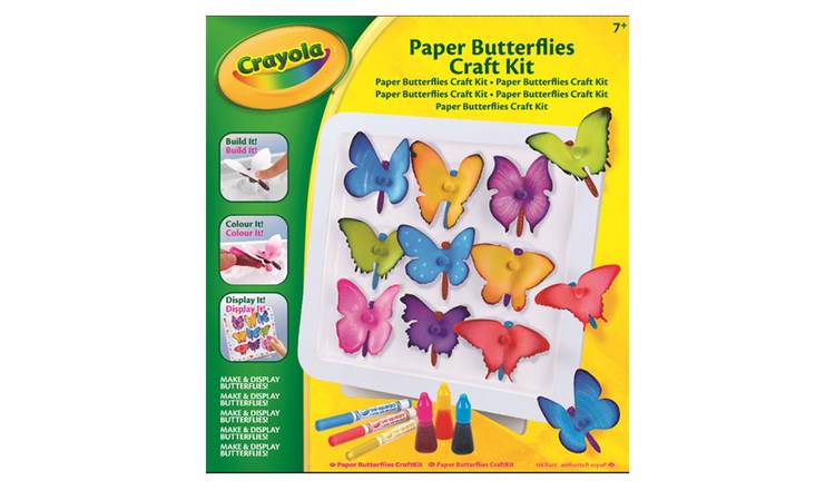 Crayola Paper Butterfly Craft Kit